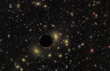 Poszukiwania oznak ciemnej materii w pobliżu czarnych dziur