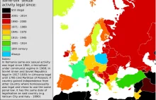 Jedyny kraj w europie w którym homoseksualizm nigdy nie był karany...