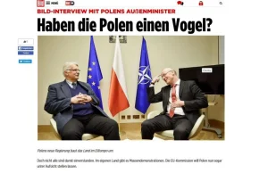 "Czy Polacy mają fioła?" - pyta niemiecki "Bild" i publikuje wywiad z...