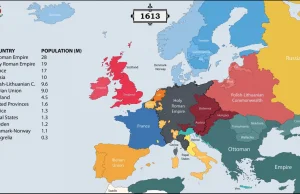Historia Europy na mapie, rok po roku