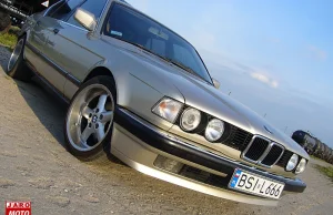 Wspomnienia z garażu - BMW 730 E32
