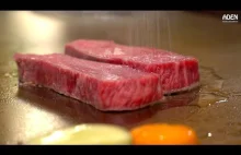 Krwista wołowina Wagyu w Tokyo - japońskie Teppanyaki