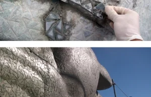 Statua Chrystusa w Rio to budowla inżynierska. Mozaika z talku i żelbet.
