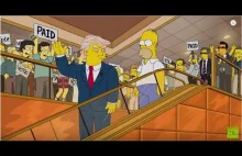 Serial Simpsons przewidział kandydaturę Trumpa w USA - Naprawdę dziwny odcinek!