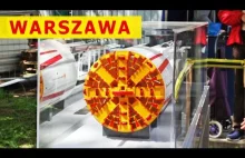 Na budowie stacji metra - rusza rozbudowa warszawskiego transportu podziemnego.