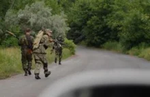 Rosyjskie wojska desantowe w okolicy Doniecka