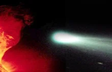 Sonda SOHO uwieczniła moment uderzenia komety w Słońce