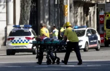 Zamach w Barcelonie. Co najmniej 13 osób nie żyje