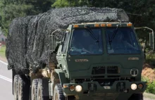 Toruń: Ciężarówka amerykańskiej armii utknęła pod wiaduktem