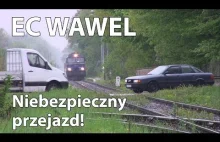 O krok od tragedii, zepsuta sygnalizacja na przejeździe