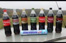 7x Coca-cola + Mentos #19