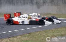 Kolizja Senny i Prosta w GP Japonii 1989