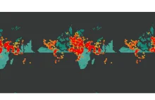 Mapa ataków terrorystycznych i incydentów w latach 2012-2015