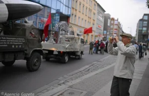 Manifestacja niemieckich socjalistów w Opolu. Protestowali przeciw......
