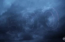 Rekord: 500 dronów rozświetla nocne niebo!