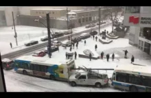 Zima zaskoczyła drogowców ale urwał 2016 Montreal