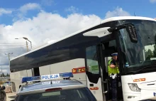 Policjanci zatrzymali nietrzeźwego kierowcę autobusu z 2,5 promila alkoholu