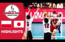 Polska vs. Japonia - Puchar Świata w siatkówce mężczyzn || Dzień 2 || Grupa A