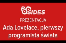 Pierwszy programista świata, Ada Lovelace - Konferencja Security BSIDES
