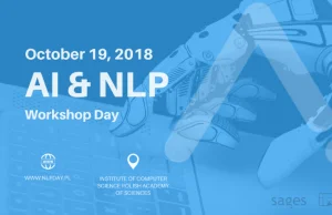 Konferencja ai & nlp workshop day już w październiku w Warszawie