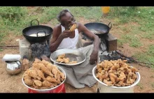 KFC Chicken / 100 Legs / 100 Wings / Prepared by my DADDY / Village food...