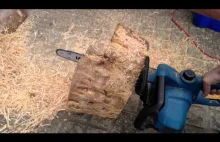 Jak ciąć drewno na długie troty.How to cut wood to have been a long sawd...