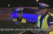 Uprzejmie proszę mnie aresztować