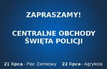 Gangsterzy zapraszają na święto policji.