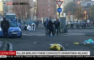 Podejrzany o zamach w Berlinie zastrzelony w Mediolanie