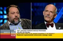 Janusz Korwin-Mikke kontra Marcin Celiński, publicysta Liberte - 3.07.2013