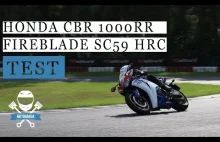 Honda CBR 1000RR Fireblade C-ABS 2009 HRC test. Ride & review- motobanda...