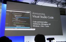 Microsoft zapowiedział Visual Studio Code.