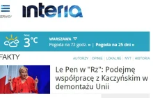 Perfidna manipulacja w interia.pl. Nagłówek na antypodach sensu wypowiedzi.