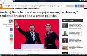 Jak manipulują nami media: Duda podniósł rękę i stał się faszystą