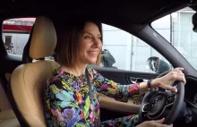 Grażyna Wolszczak jeździ Volvo z silnikiem diesla. Ale walczy ze smogiem