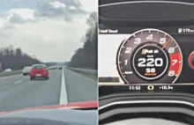 Pędził autostradą ponad 200 km/h. „Pochwalił się” w sieci.