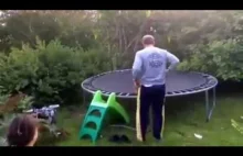 Tata pokaze jak sie skacze