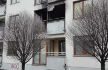 Od fajerwerków spłonęło mieszkanie w Krakowie