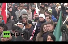 Poland: Protesters rally against proposed refugee centre near Warsaw.