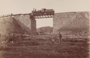 Kielce i Kolej Warszawsko-Wiedeńska w 1885 roku na zdjęciach