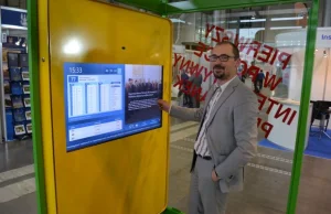 Multimedialny przystanek jak wielki tablet stanie w Poznaniu
