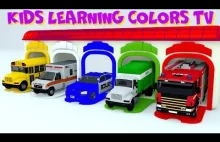 Colors for Children to Learn with Street Vehicles - Colours for Kids to ...