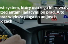 Działa system, który ostrzega kierowców przed autami jadącymi po prąd