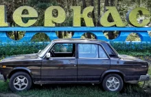 Stara Łada w służbie taxi… czyli motoryzacyjny skansen na Ukrainie