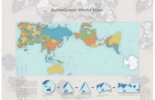 Oto mapa świata, która jest dużo dokładniejsza od tej, z której uczyłeś...