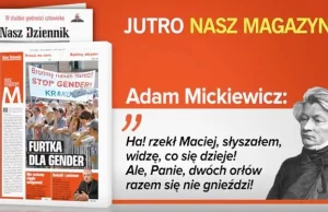 "Nasz Dziennik" oskarża TVP o "gender". Poszło o zablokowanie spotu