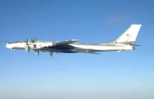 Rosyjskie bombowce mogące transportować broń atomową tuż pod granicami...