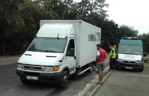 Nowy rekord Polski w przeciążeniu dostawczaka !!! To Iveco ważyło 12 300 kg