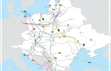 Międzymorze. Projekty korytarzy transportowych i energetycznych