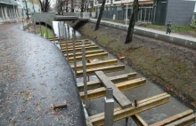 Skandal na budowie bulwaru w Kielcach. Robotnicy zeszli z budowy